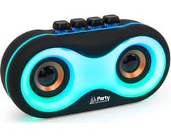 Party Light & Sound Party-Owl verlichte bluetooth speaker