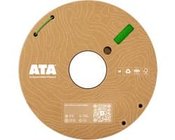 ATA® PETG 2.0 Light Green - PETG 3D Printer Filament - 1.75mm - 1 KG PETG Spool - Diameter Consistency Insights (DCI) - European Made Filament