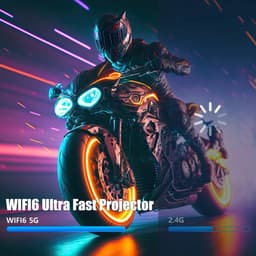 Mini Beamer - 4K Beeldkwaliteit - Android 11.0 - Projector Scherm - WIFI 6 & Bluetooth 5.2 - 200 ANSI - FULL HD - Home Cinema - 2024 Model — thumbnail 5