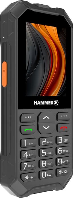 Hammer 6 LTE Rugged bouwtelefoon. SOS knop, IP68, 2500mAh — thumbnail 3