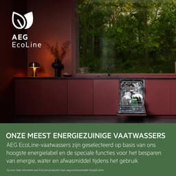 AEG FSE75607P 7000 serie - Inbouwvaatwasser - GlassCare - 13 couverts - Energielabel B — thumbnail 4