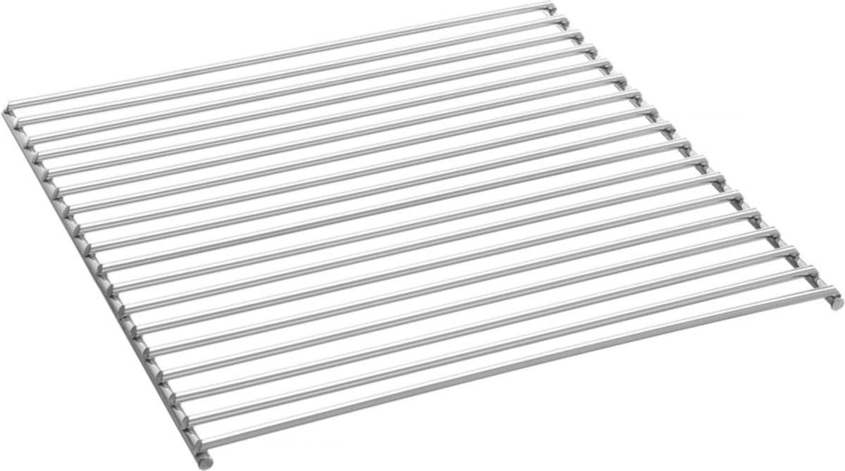 HENDI Bovenrooster voor houtskoolbarbecues – verchroomd metaal – past op modellen 150603 en 150801 — afbeelding 1