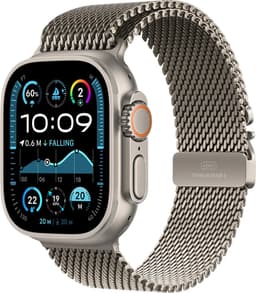 Apple Watch Ultra 2 GPS + Cellular 49mm Natural Titanium Case with Natural Titanium Milanese Loop - M — thumbnail 2