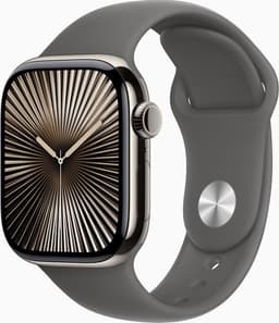 APPLE Watch Series 10 GPS + Cellular 46mm Stone Grey Sport Band S/M Smartwatch Natural — thumbnail 2