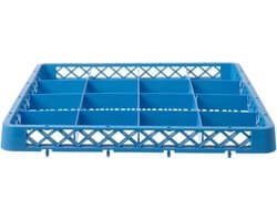 HENDI Vaatwaskorf verhoger – 16 vakken – 112x112 mm – 500x500x45 mm – PP kunststof