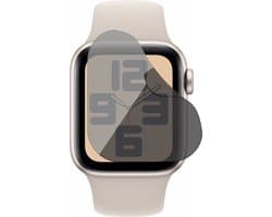Privacy Screenprotector geschikt voor Apple Watch Series 6/5/4/SE 2024-2021 40mm - 1x FlexGuard Screen Protector