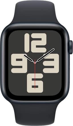 Apple Watch SE 2024 44mm Midnight Aluminium Case with Midnight Sport Band - M/L — thumbnail 5