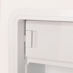 CREATE - Koelkast in retrostijl - Gebroken wit - Handvat Hout - FRIDGE RETRO 281L — thumbnail 8