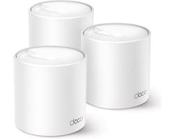 TP-Link Deco X50 - Mesh WiFi - WiFi Versterker - WiFi 6 - 3000 Mbps - 3-pack