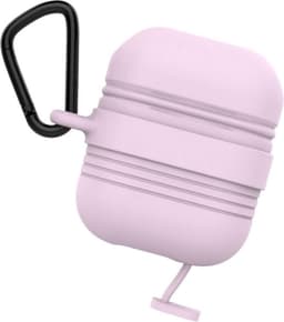 Hoes geschikt voor Apple Airpods Hoesje - IP67 Waterdicht Cover - Stofdicht Case - Rose — thumbnail 2