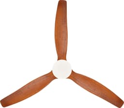 CREATE - Plafondventilator 40W silent Ø132 cm - Met Verlichting drie temperaturen - Met Wifi - Met Afstandsbediening - 6 Snelheden - Timer - Zomer/Winter functie - Níkkel - WIND CALM — thumbnail 4