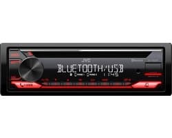 JVC KD-T822BT - Bluetooth Autoradio - Rood