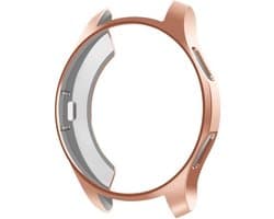 DrPhone ARB2 TPU Ultradunne Case - Bumper – Flexibel - Android Galaxy Watch 4 Classic 42mm – Rosegold