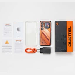 OUKITEL WP66 Rugged Smartphone 5G - 36GB RAM - 512GB ROM - 6,58'' - 11000mAh - Android 16 - 108MP Camera - Telefoon 2026 - NFC GPS - Oranje — thumbnail 3