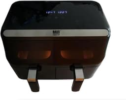 Dubbele Airfryer - Hete Lucht Frituur - Gezond Koken - Twee Zones - 8.5 Liter - Zwart — thumbnail 4