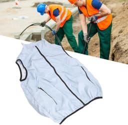 ONF3 - Koelvest - USB Geventileerd - 3 Snelheden - Zomer Werkvest - Bescherming - Ademend - Lichtgewicht - Voor Werk - Maat L — thumbnail 2
