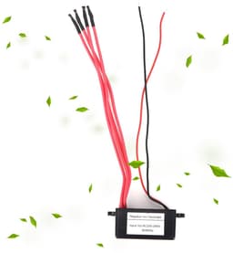 Allecto - Luchtreiniger - Negatieve ionengenerator - Compact en duurzaam - Rood - Ionisatiemodule - Ideaal voor thuis - Mini formaat — thumbnail 2