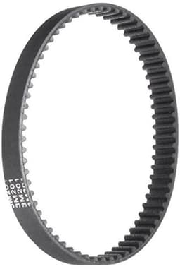 Allecto - Aandrijfriem - Vervangingsriem - Rubberkwaliteit - Zwart - Accessoire voor Bosch - Geschikt voor 7A en 7AE — thumbnail 5