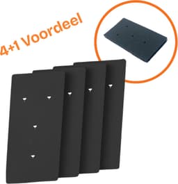 4 STUKS Filter geschikt voor Droger Whirlpool Bauknecht Ignis (met 4 gaatjes) - 481010345281 - 8015250474909 - 481010716911 - Spons Foam Schuim — thumbnail 2