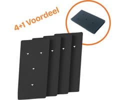 4 STUKS Filter geschikt voor Droger Whirlpool Bauknecht Ignis (met 4 gaatjes) - 481010345281 - 8015250474909 - 481010716911 - Spons Foam Schuim — afbeelding 1