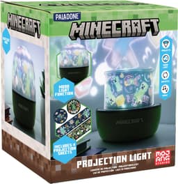 Minecraft Projection Light – Officieel Gelicentieerde Projectorlamp met 2 Scènes, Wand‑ & Plafonddecoratie- Paladone — thumbnail 4