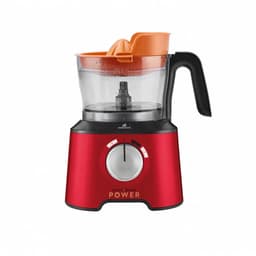 Karaca Mastermaid Power Max - 11-in-1 Keukenrobot 2500W – Deegmixer, Blender, Citruspers, Garde & Rasp – Imperial Rood — thumbnail 1
