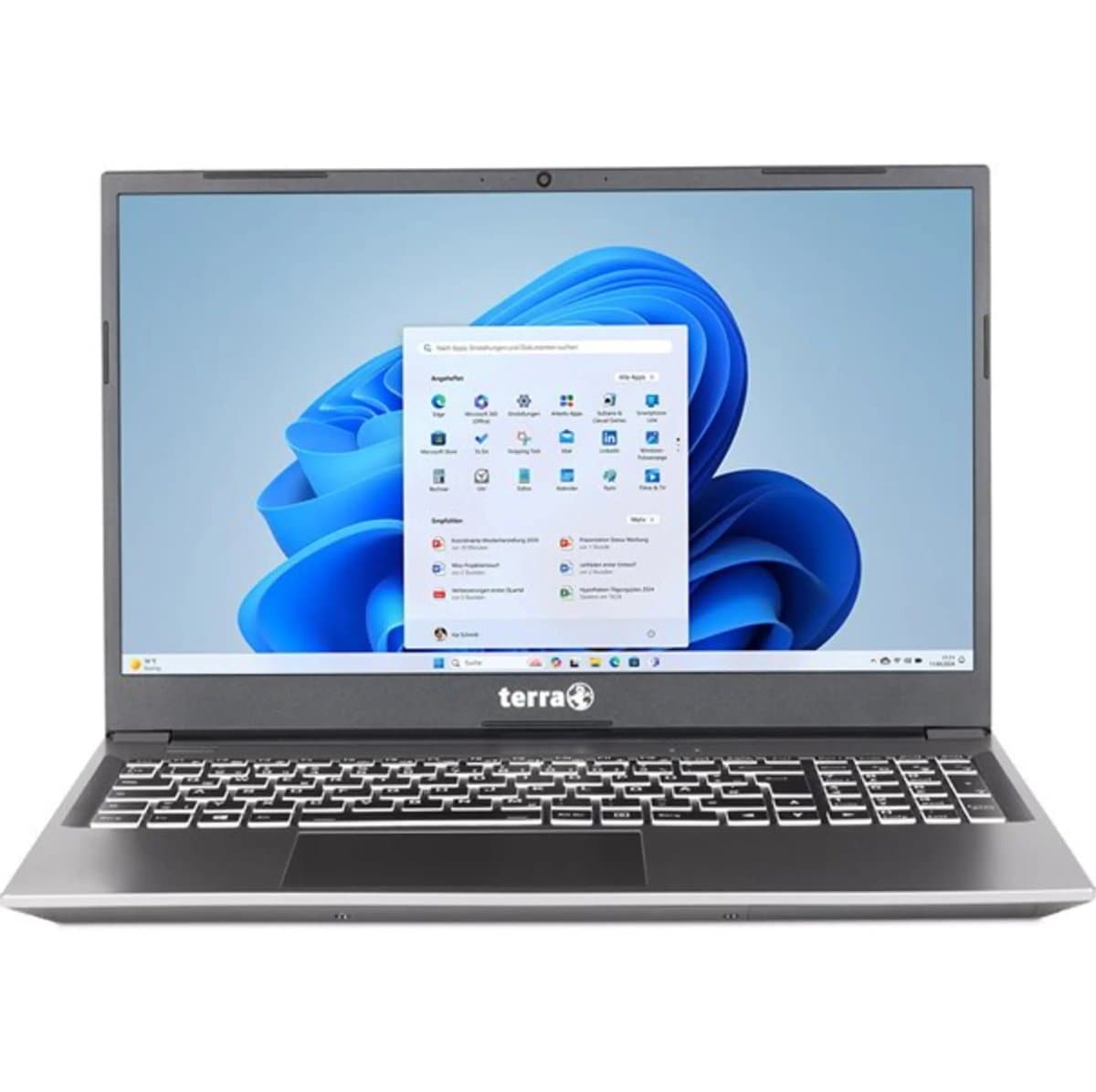 Terra Mobile 1517R 15.6" FullHD laptop - Intel Core i5-1335U - 16GB DDR5 - 1TB M.2 SSD - Intel Iris XE Graphics - Windows 11 Pro — afbeelding 1