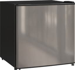 Mini Koelkast - 46L Zilver Verplaatsbaar Vrijstaand Met - Omkeerbare Deur Verstelbare Thermostaat 0-8°C - Stille 41dB Energieklasse F - Voor Thuis Slaapkamer Kantoor Hotel Drankkoelkast Kleine Koelkas — thumbnail 3