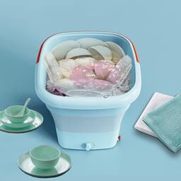 Klapbare Vaatwasser - Mini Afwasmachine - Ruimte Besparen - Installatie Vrij - 1.5 Liter - Wit — thumbnail 3