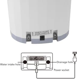 Mini theekop reiniger - Automatische vaatwasser - Thee en koffie reinigen - 360 graden reiniging - Compact formaat - Wit — thumbnail 4