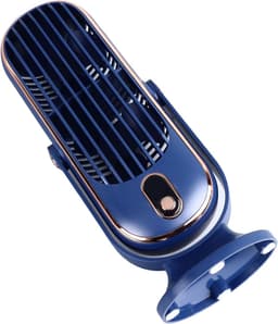 Torenventilator Bureau - Ventilator USB - Persoonlijke Koeling - 5 Snelheden Instelbaar - 27 x 10 x 9 cm - Blauw — thumbnail 3