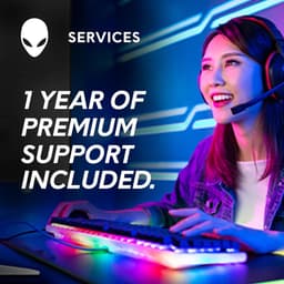 Alienware X16 R2 Gaming Laptop - 16 inch QHD+ 240Hz 3ms scherm, Intel Core Ultra 9-185H, 32GB LPDDR5X RAM, 1TB SSD, NVIDIA GeForce RTX 4080 12 GB GDDR6, Windows 11 Home, Onsite Service - Lunar Silver — thumbnail 12