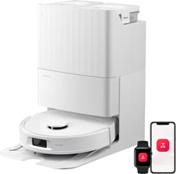 Roborock Qrevo S Pro-Robotstofzuiger–Alles-in-één multifunctioneel dockingstation–18500 Pa zuigkracht–Antiklitsysteem-Reactive Tech Obstakelvermijding-Intensieve tapijtreiniging 10 mm Dweilverhoging–Twee roterende dweilpads–Roborock app controle — thumbnail 1