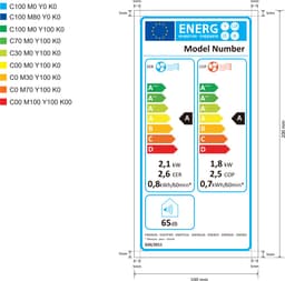 SereneLife Mobiele Airco 7000 BTU - Airconditioner met Verwarmingsfunctie - Afvoerslang - WiFi - voor Slaapkamer en Woonkamer — thumbnail 2