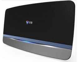 Zakelijke Router - Netwerk Hub - Kantoor Internet - Ingebouwd Modem - 4 GigE Poorten - Zwart