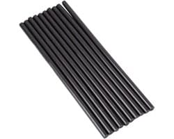 10 Stuks Heetlijm Sticks voor DIY Creaties - Hot Melt Lijmstrips voor Knutselen en Reparaties in Zwart