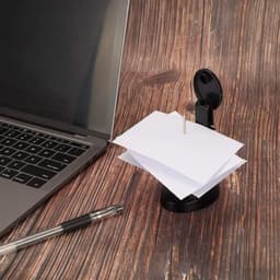 Memo Houder voor Papier - Ideaal voor Notities, Bonnen en Facturen - Praktische Spiraalhouder met Spike — thumbnail 5