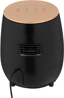 Heteluchtfriteuse - Airfryer XXL - Gezond Koken - XXL Capaciteit - 35 Liter - Zwart Goud — thumbnail 5