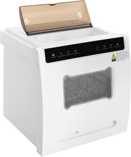 Vrijstaande vaatwasser - Tafelmodel vaatwasser - Schoon servies - Touchscreen bediening - 4-6 couverts - Wit — thumbnail 4