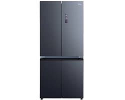 Midea MDRM706BIE70 - Amerikaanse koelkast - Vrijstaand - Frans deur - No Frost - Nightsky zwart - 4 deur(en) - Touch - LED - 307 kWh/jaar
