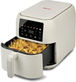 Heteluchtfriteuse - Airfryer XXL - Gezond Koken - 7 Programma's - 8 Liter - Matgrijs — thumbnail 5