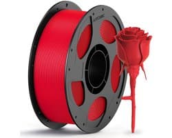 Anycubic PETG Filament Rood 1.75mm – 1KG met Spoel – Sterk, Slagvast & Waterbestendig – Hoge Printkwaliteit
