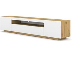 Lowboard TV Kast - Universeel Dressoir - Woonkamer Meubel - Hangend of Staand - 200 cm Breed