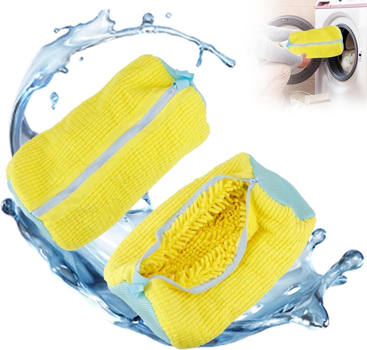 Shoe bag voor de wasmachine - wasnet - wasmachine - waszak - schoenen - wasgoed - waszakken — afbeelding 1