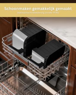 MKSS® Airfryer XXL - Dubbele Mand Airfryer — thumbnail 4
