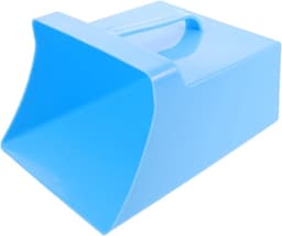 Handstofblik met Handvat - Vuilnisverzamelaar Schep - Efficiënt Reinigen - Ergonomisch Ontwerp - 25 x 21 x 14 cm - Grijs — thumbnail 1