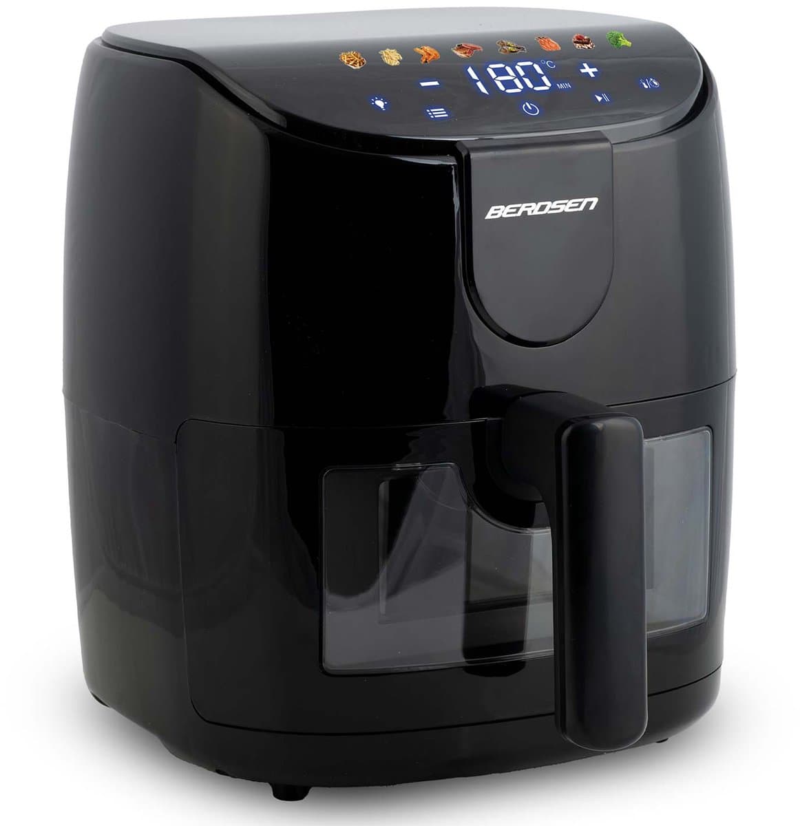 Berdsen BD-658 - Airfryer - 4 liter - 1500W - Zwart — afbeelding 1