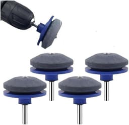 Grasmaaier Slijper - Gereedschap slijpen - Gazononderhoud - Efficiënte slijpkop - 4 stuks - Blauw — thumbnail 1