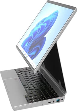 14" Touchscreen Laptop, Intel N5105, 16GB RAM, 1TB SSD, RGB Regenboog Backlit Toetsenbord met Ronde Toetsen, Vingerafdruksensor, 180° Klapbaar, Ingebouwde Stand, IPS 1920x1200, 92% Schermrandloos – Windows 11 — thumbnail 4