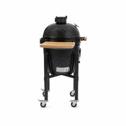 Monolith ONE.55 Kamado BBQ – Starterset met Onderstel & Zijtafels – Ø44 cm – Incl. SGS-systeem, RVS Roosters & Accessoires – Zwart — thumbnail 2